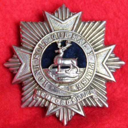 Bedfords (Vol/Militia) Officer's Forage Cap Badge