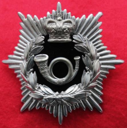 1st Lincolnshire RV Officer's Shako Plate
