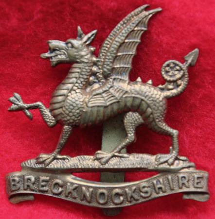 Brecknockshire Battalion Cap Badge