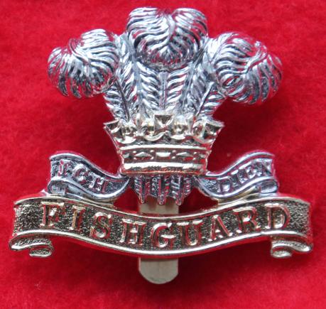 Anodised Pembroke Yeomanry Beret Badge