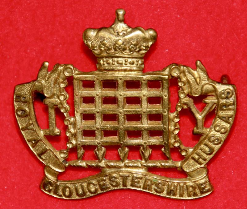 Gloucester Hussars IY Cap Badge