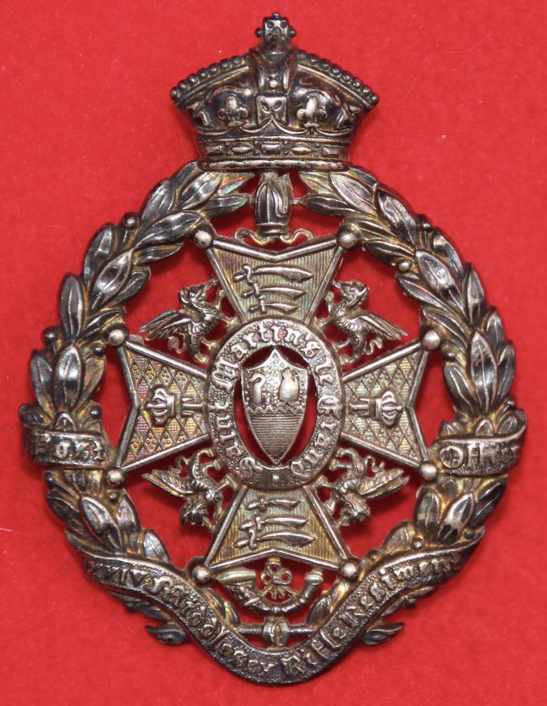 24th Middlesex RV Officer's Glengarry Badge