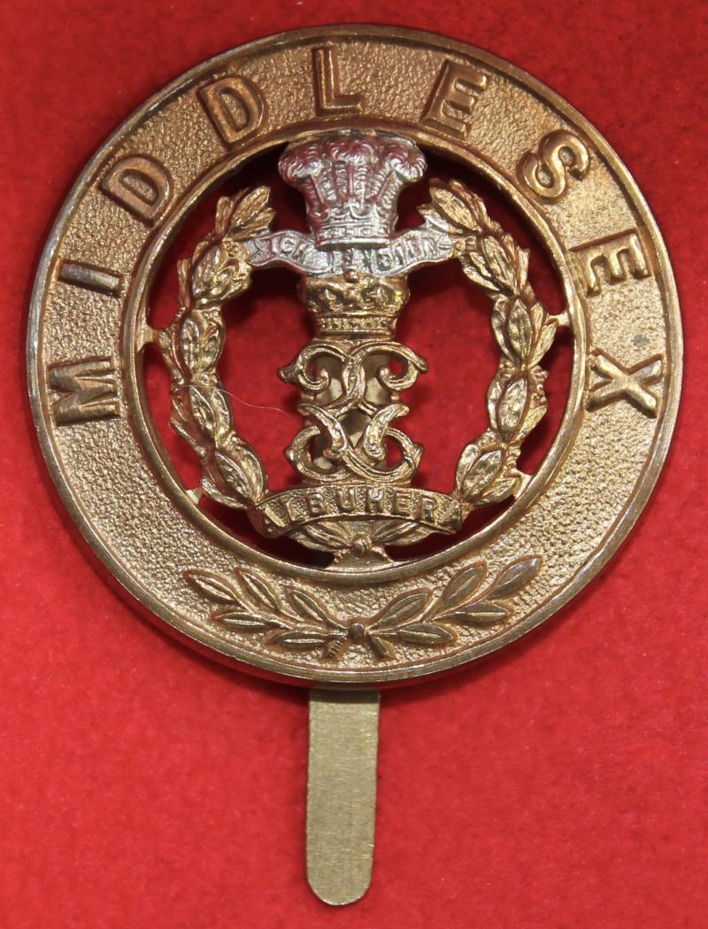 Middlesex Regt Puggaree Badge