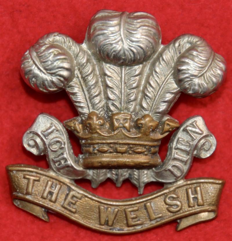 The Welsh Regt Cap Badge