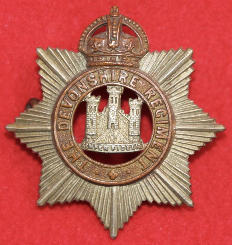 Devonshire Regt Cap badge