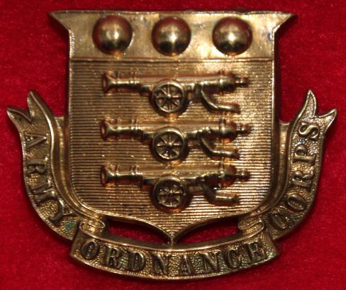 Early Army Ordnance Corps Cap Badge