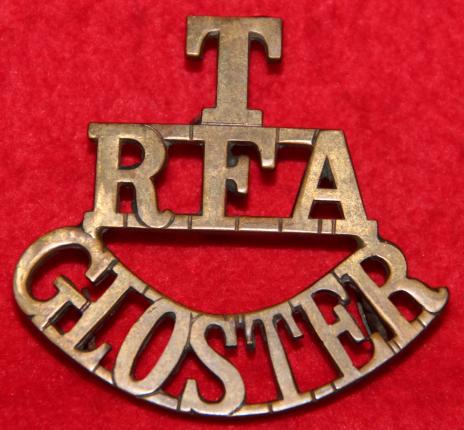 T/RFA/Gloster Shoulder Title