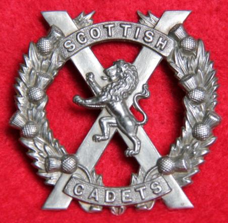Scottish Cadets Glengarry Badge 