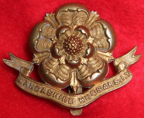Lancashire Hussars IY Cap Badge