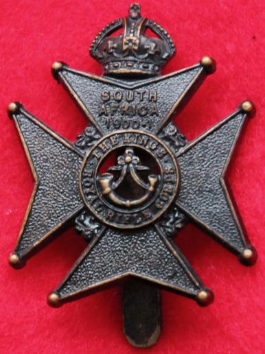KRRC (Militia) Cap Badge