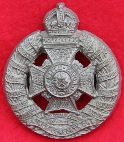 Rifle Brigade Plastic Cap Badge