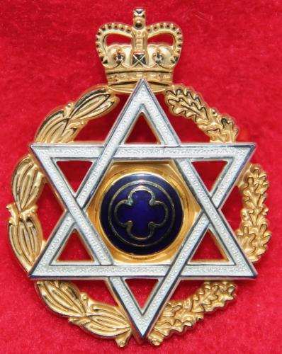 RAChD (Jewish) Cap Badge