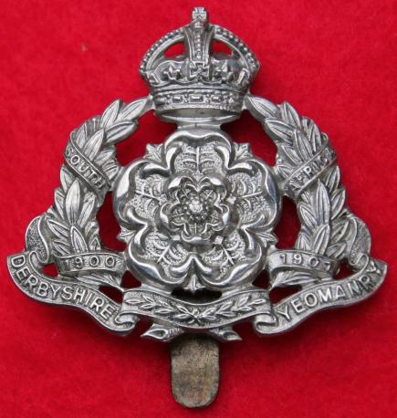 Derbyshire Yeomanry Cap Badge
