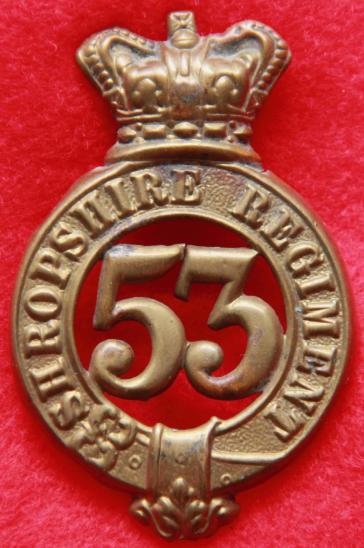 53rd Foot Glengarry Badge