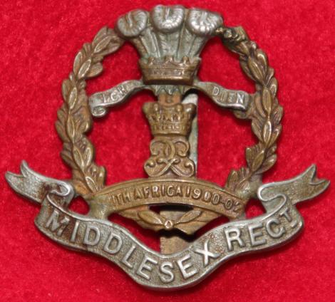 7-9th Middlesex Regt Cap Badge