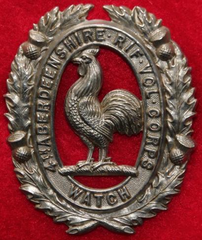 4th Aberdeenshire RVC Glengarry Badge