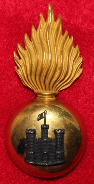 Inniskilling Fusiliers Officer's Busby Grenade