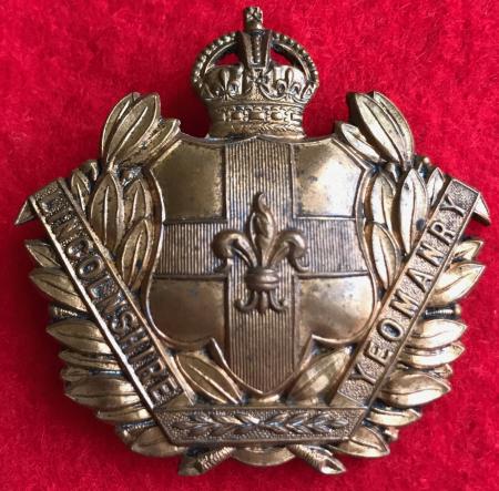 Lincolnshire Yeomanry Cap Badge