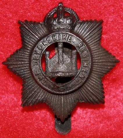 4th Devonshire Regt Cap Badge