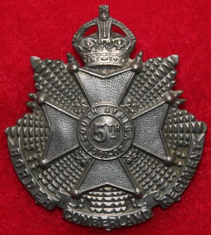5th Border Cap Badge