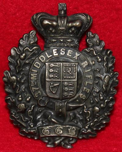 37th Middlesex Rifles Officer's Pouch Badge