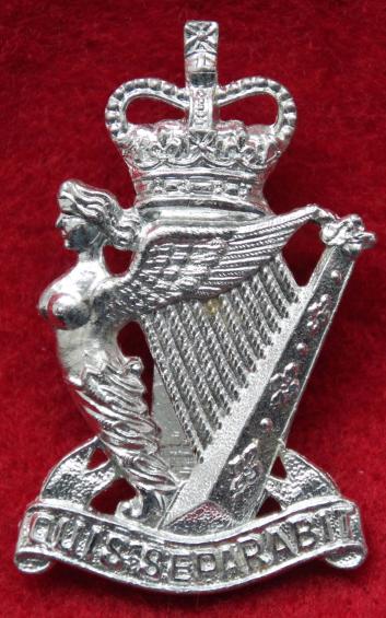 Anodised Royal Ulster Rifles Cap Badge