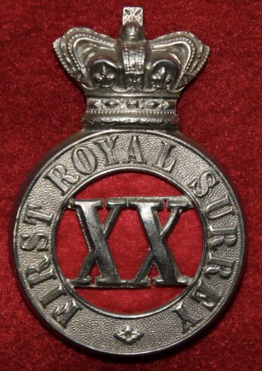 1st Royal Surrey Militia Glengarry Badge