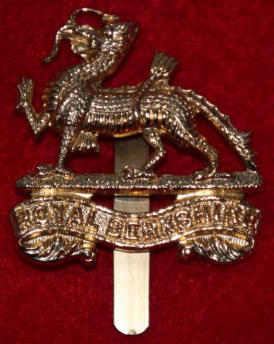 Anodised Royal Berkshire Regt Cap Badge
