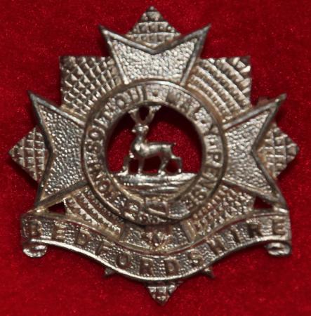 Bedfordshire Regt (TAVR) Officer's Cap Badge