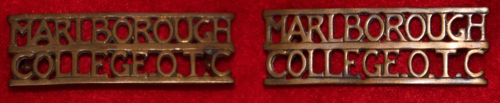 Marlborough/College OTC Shoulder Titles