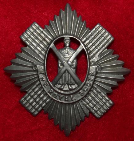 Royal Scots (Militia) Glengarry Badge