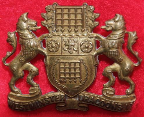 Westminster Dragoons IY Cap Badge