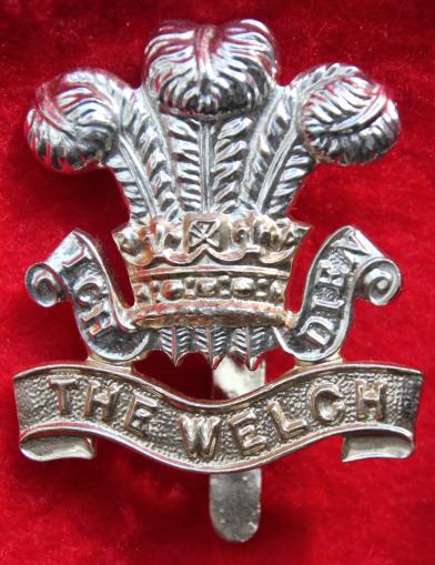 Anodised The Welch Regt Cap Badge