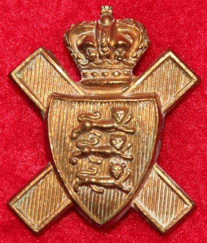 Royal Jersey Militia Cap Badge