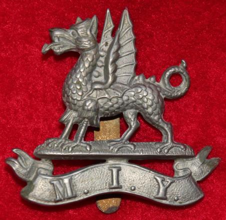 Montgomeryshire IY Cap Badge