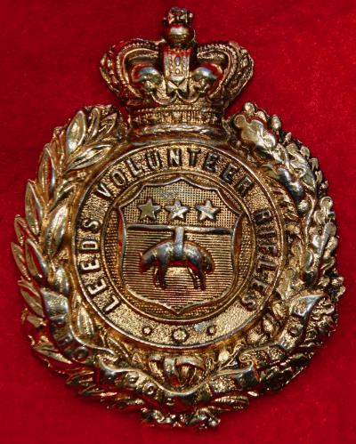 Leeds Volunteer Rifles Pouch Badge