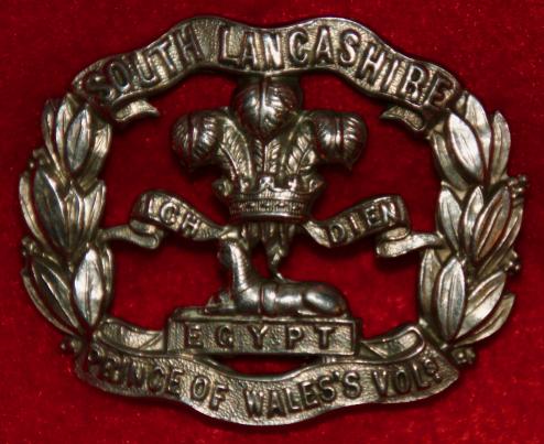 South Lancashire (Vols) Cap Badge