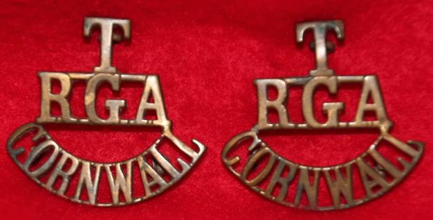 T/RGA/Cornwall Shoulder Titles