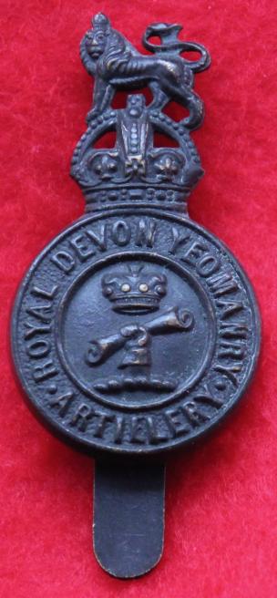 Royal Devon Yeomanry (Artillery) Cap Badge