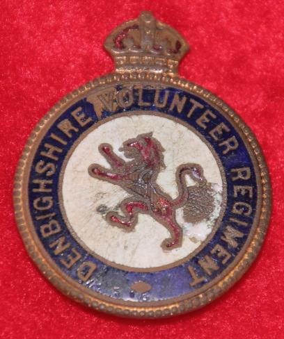 Denbighshire VTC Buttonhole Badge