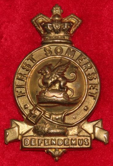1st Somersetshire Militia Glengarry Badge