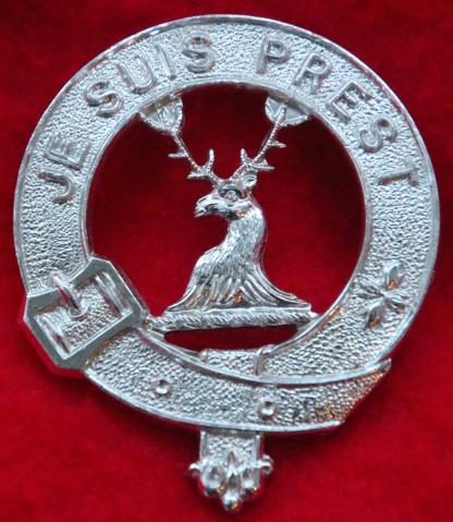 Anodised Lovat Scouts Glengarry Badge