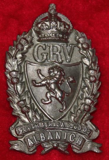 Galloway VRC Glengarry Badge