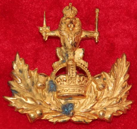 Glasgow Yeomanry Officer's Glengarry Badge