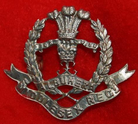 7-9th Middlesex Regt NCO's Cap Badge