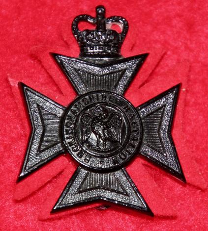 Anodised Bucks Battalion Cap Badge