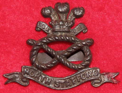 North Staffs OSD Cap Badge