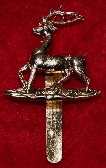 Anodised Herts & Beds Yeomanry Cap Badge