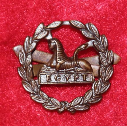 Gloucestershire Regt OSD (Back) Cap Badge