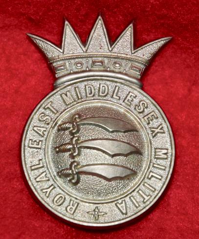 Royal East Middlesex Militia Glengarry Badge